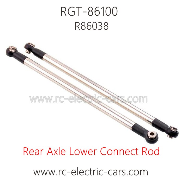 RGT 86100 Rock Crawler Parts-Rear Axle Lower Connect Rod
