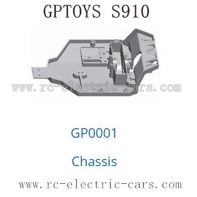 GPTOYS S910 Parts GP0001 Chassis