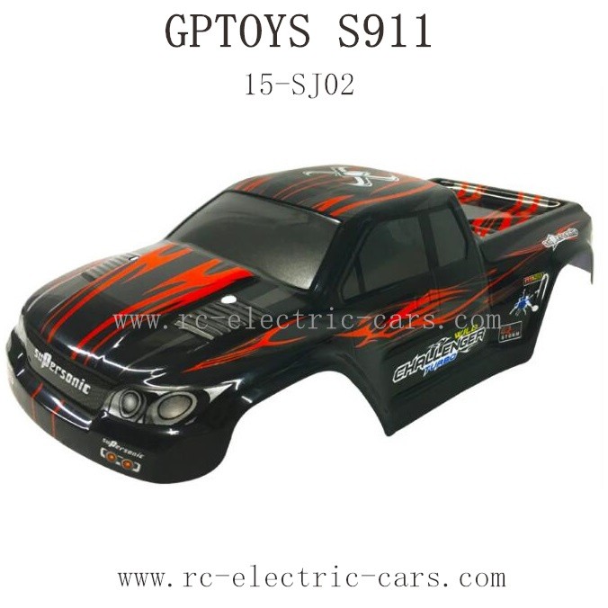 GPTOYS S911 FOXX Parts Car Shell RED