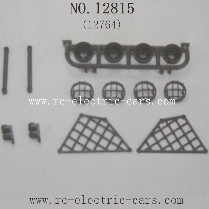 HBX 12815 parts-Light Grill