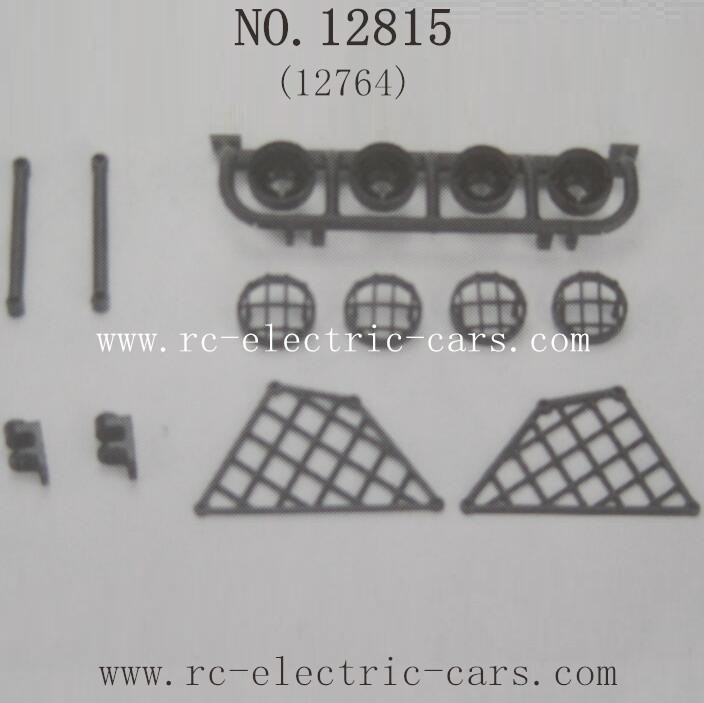 HBX 12815 parts-Light Grill