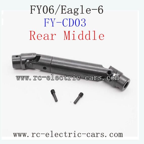 FEIYUE FY06 Car Upgrade parts-Metal Rear Middle Wheel Transmission FY-CD03