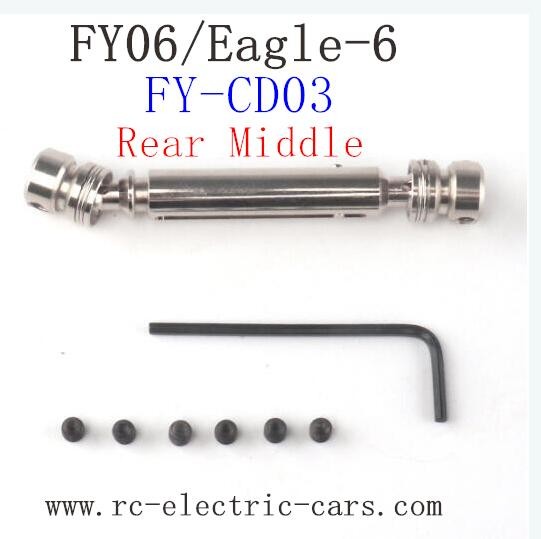 FEIYUE Eagle-6 Car upgrade spare parts-Rear Middle Wheel Transmission sliver