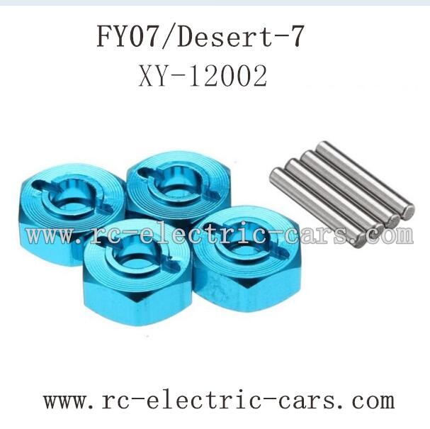 Feiyue FY07 Car Upgrade parts-Metal Hexagon Set