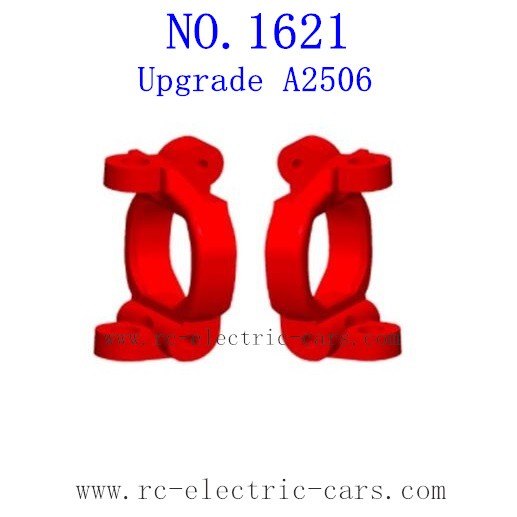 REMO 1621 Upgrade Parts-Caster blocks Nylon RED