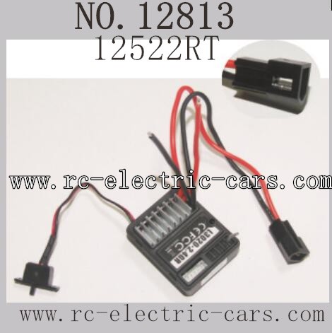 HBX 12813 Survivor MT Parts-ESC Receiver 12522RT