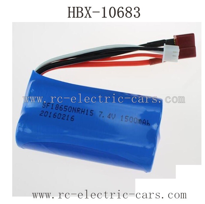 HBX 10683 Car Parts 7.4V 1500mAh Battery