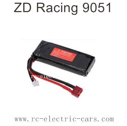 ZD Racing 9051 Parts-7.4V 1500mAh Lipo Battery