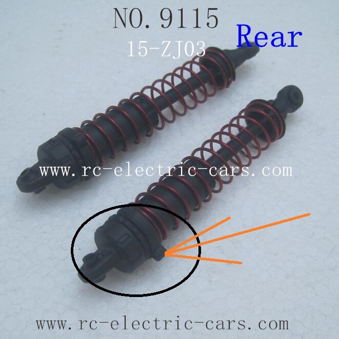 Xinlehong toys 9115 car parts-Rear Shock