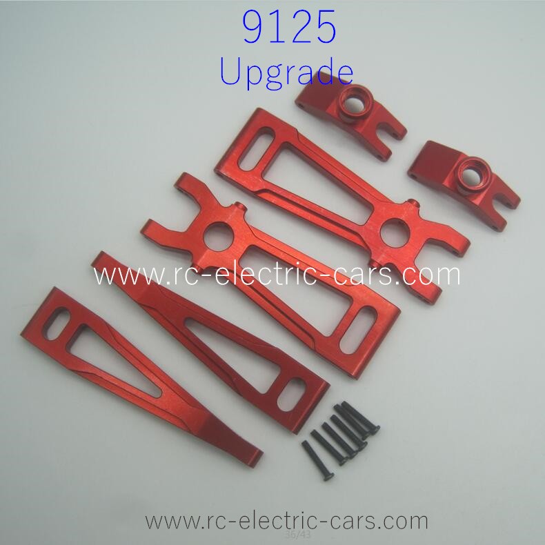 XINLEHONG 9125 Upgrade Parts Front Swing Arm Red