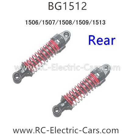 Subotech BG1512 Desert Truck parts, Rear Shock absorber, 1512 RC Car Gale 1/16