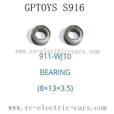 GPTOYS S916 Parts BEARING 911-WJ10