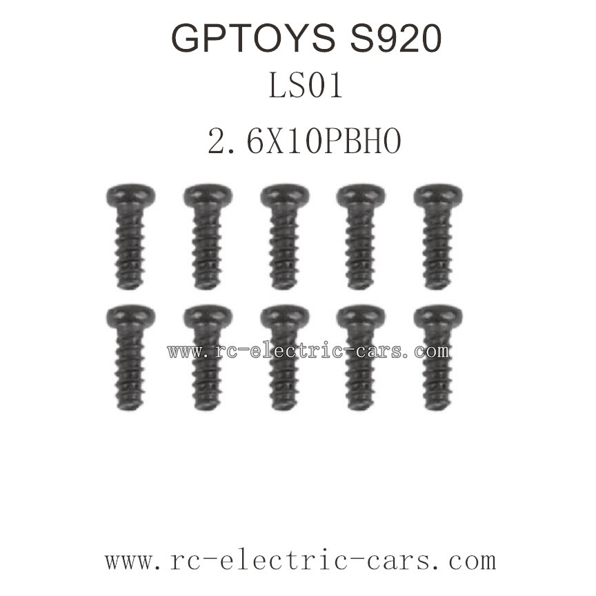 GPTOYS S920 Parts-Round Headed Screw 25-LS01