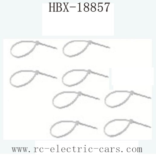 HBX-18857 Car Parts Small Zip Ties