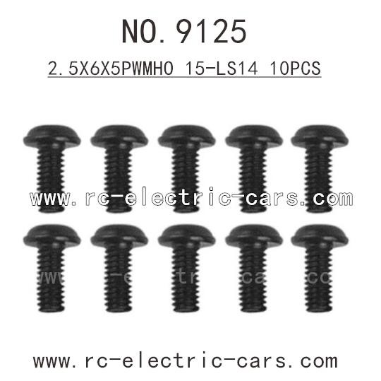 XINLEHONG Toys 9125 parts-Round Headed Screw 15-LS14