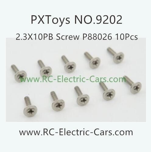 PXToys 9202 Car Parts-P88026 screws