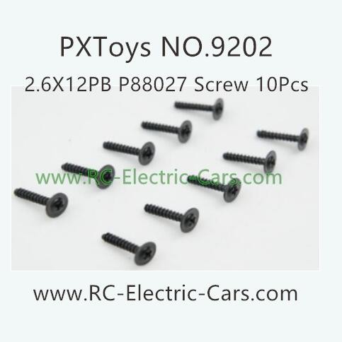 PXToys 9202 Car Parts-P88027 screws