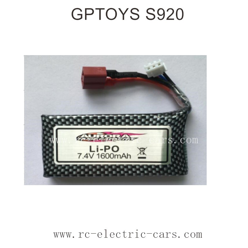 GPTOYS S920 Car Parts-Battery 7.4V 1600mAh