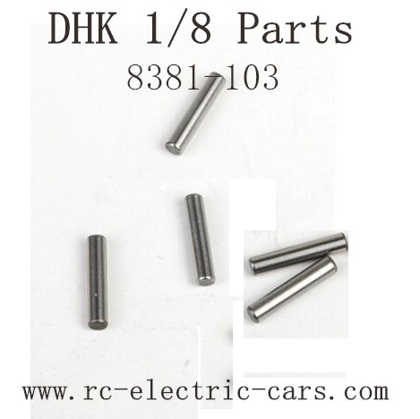 DHK HOBBY 8384 Parts-Metal Pins 8381-103