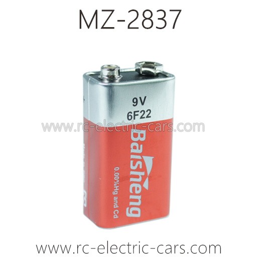 MZ 2837 RC Car Parts-Old battery for transmitter