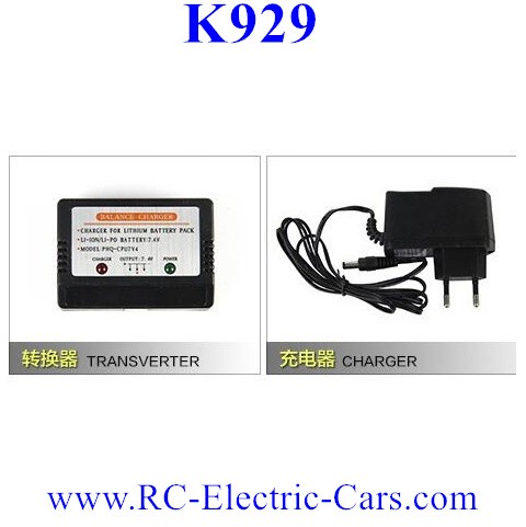 Wltoys K929 CAR Battery EU Charger