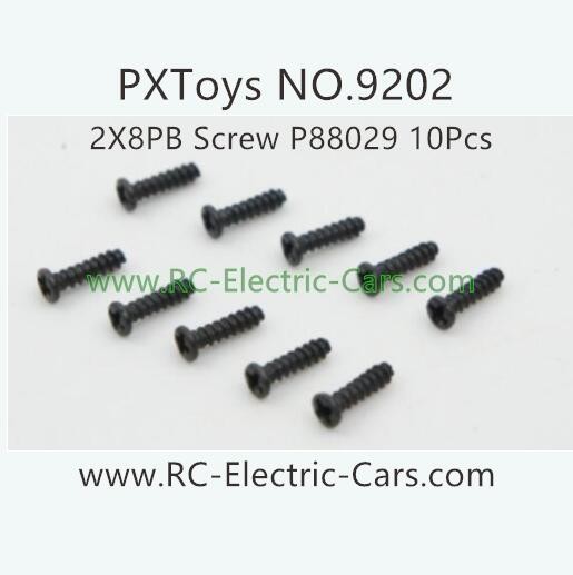 PXToys 9202 Car Parts-P88029 screws