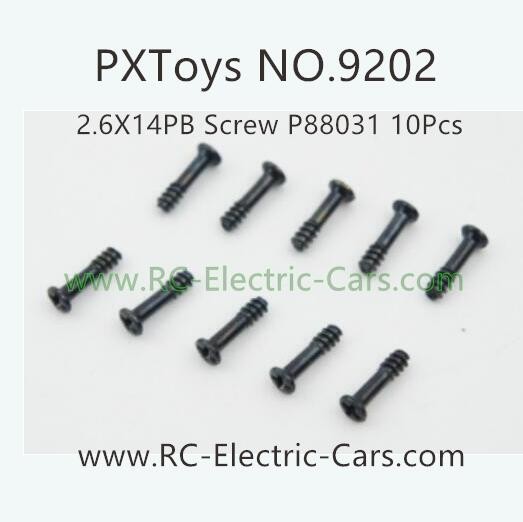 PXToys 9202 Car Parts-P88031 screws