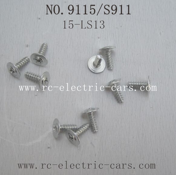 Xinlehong toys 9115 S911 Parts- Screw 15-LS13