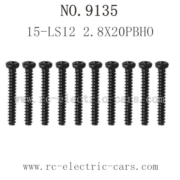 XINLEHONG TOYS 9135 Parts Screw 15-LS12