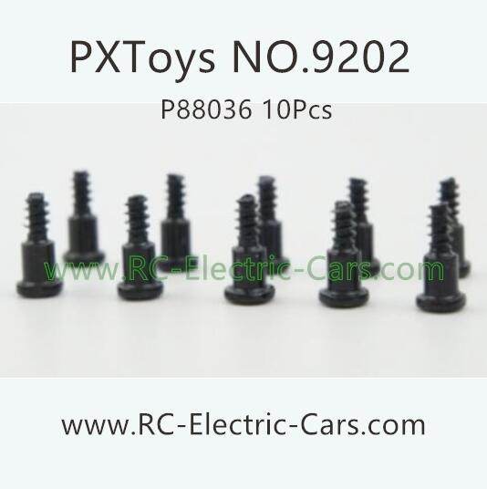 PXToys 9202 Car Parts-P88036 screws