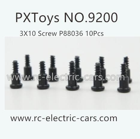 PXToys 9200 RC Car Parts-Screws P88036