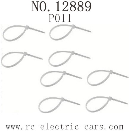 HBX 12889 Thruster parts Zip Ties Small P011