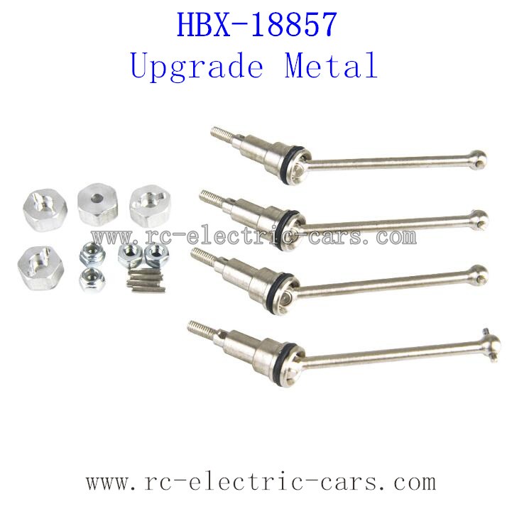 HBX-18857 Parts Upgrade Metal Drive Shafts