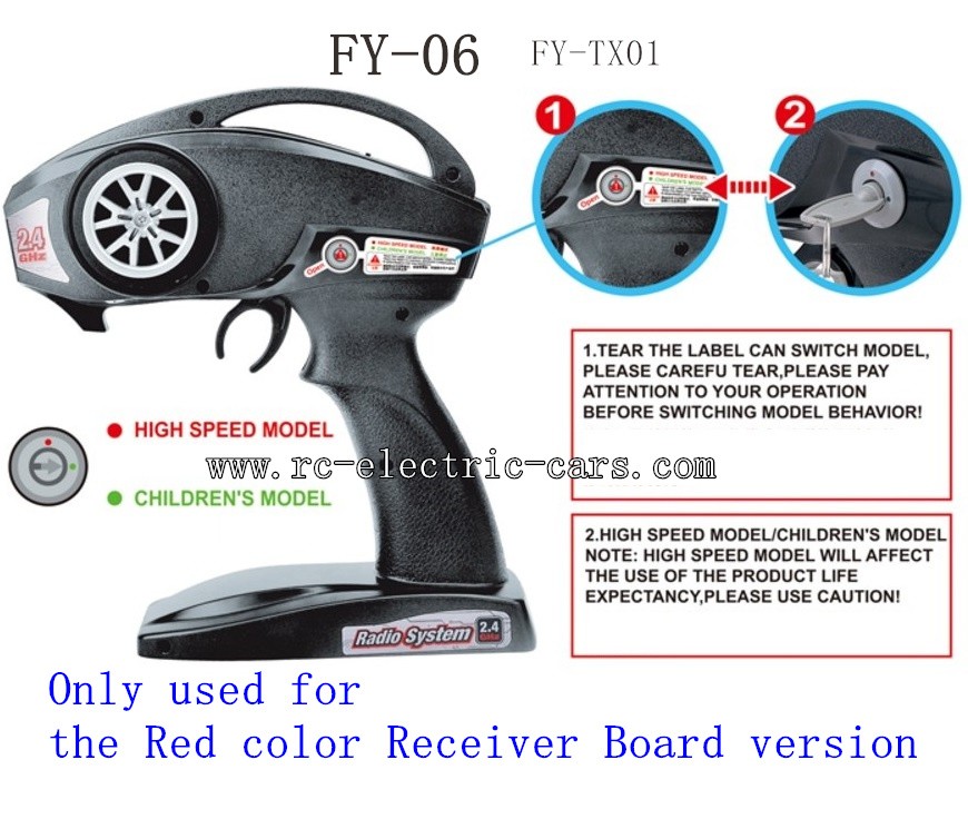 FEIYUE FY-06 Parts-New Transmitter