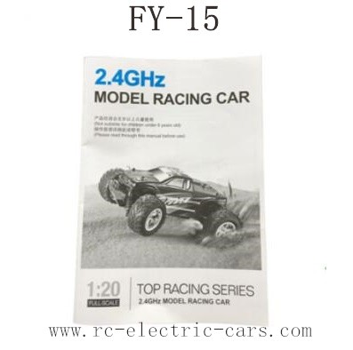 FEIYUE FY-15 Car Parts English Manual