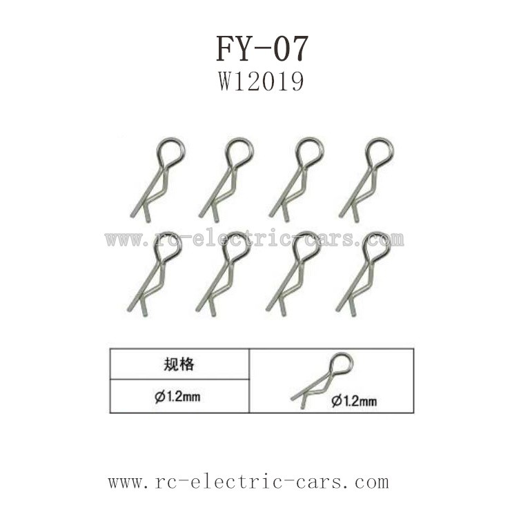 FEIYUE FY-07 Parts-Body Clips W12019