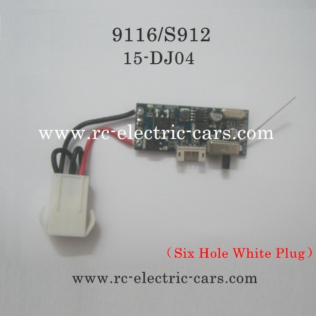 XinLeHong Toys 9116 Parts Circuit Board 15-DJ04 White Plug