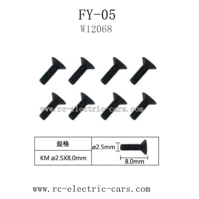FEIYUE FY-05 parts-Silk Screw W12068
