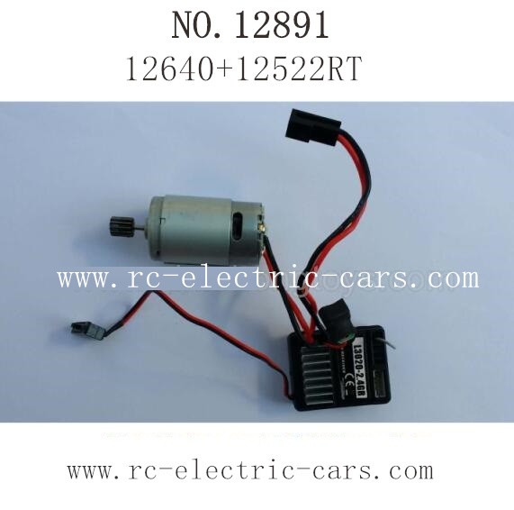 HBX 12891 Parts-Receive Board and motor