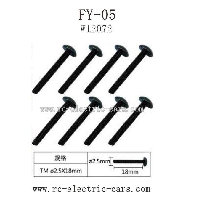 FEIYUE FY-05 parts-Silk Screw W12072