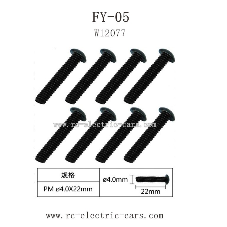 FEIYUE FY-05 parts-Screw W12077