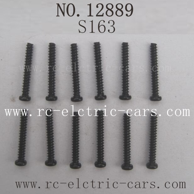 HBX 12889 Thruster parts Round Head Self Tapping Screws S163