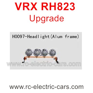 VRX RH823 Upgrade Parts-Head Light Alum Frame