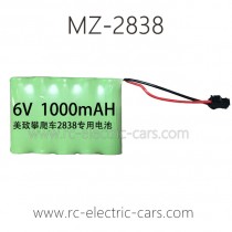 MZ 2838 1/14 RC Car Parts-6V 1000mAh Battery