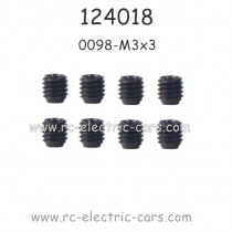 WLTOYS 124018 Parts 0098 M3x3 Screws for Motor