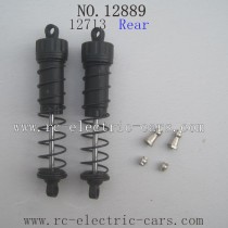 HBX 12889 Thruster parts Rear Oil Filled Shocks 12713