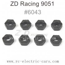 ZD Racing 9051 Parts-Wheel Fixing HEX