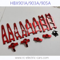 HBX 901A 903A 905A Upgrade Parts Metal Swing Arm kit Red