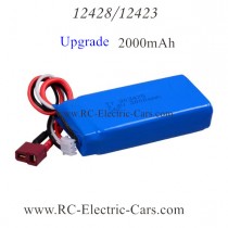 wltoys 12428 12423 car battery upgrade