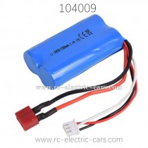 WLTOYS WL-TECH XK 104009 Parts Battery 7.4V 1500mAh